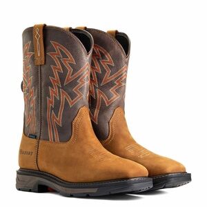 Ariat Men's Tan and Brown Western Boots